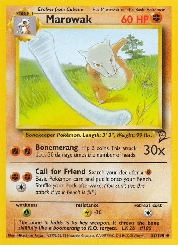 Marowak card