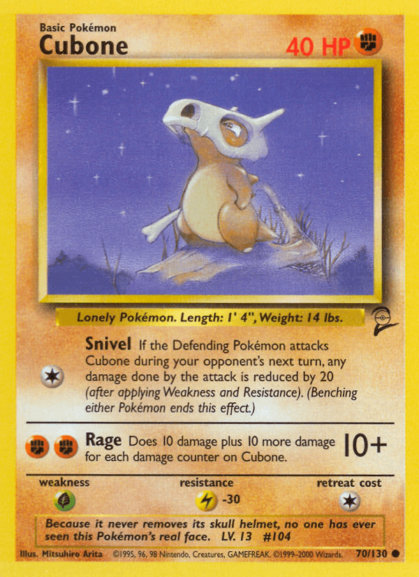 Cubone card
