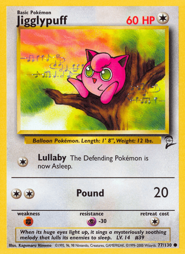 Jigglypuff card