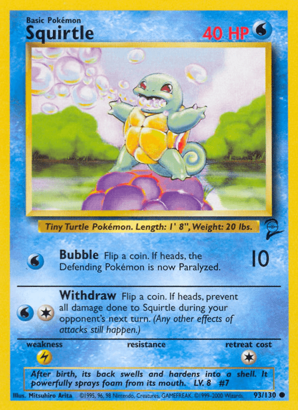 Squirtle card