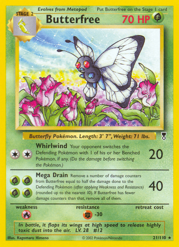 Butterfree card