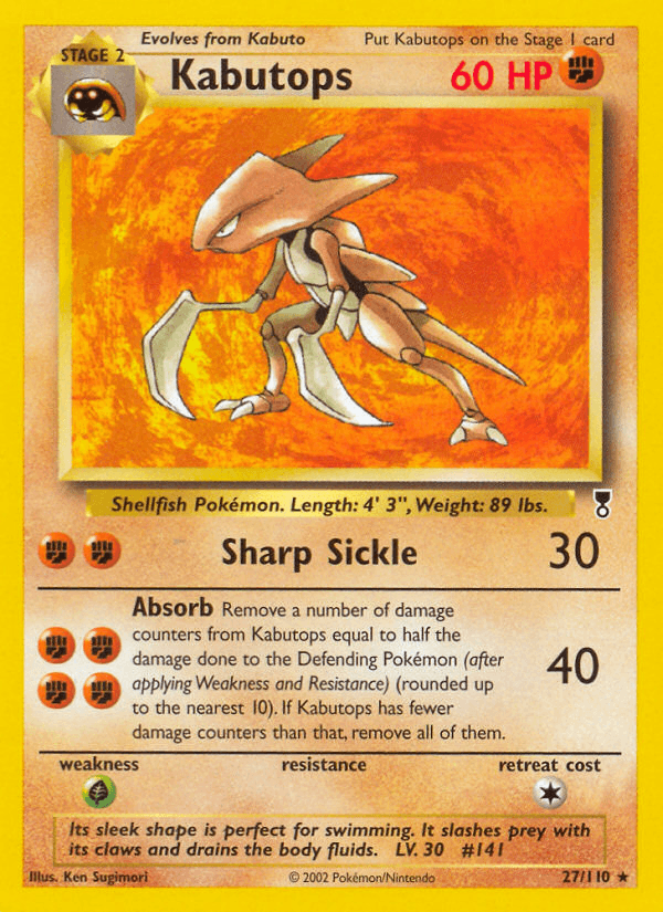 Kabutops card