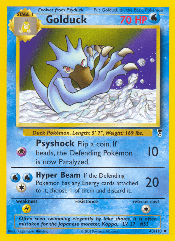 Golduck card