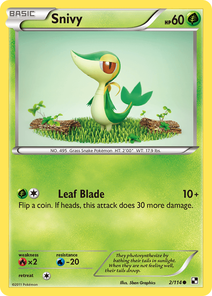 Snivy card