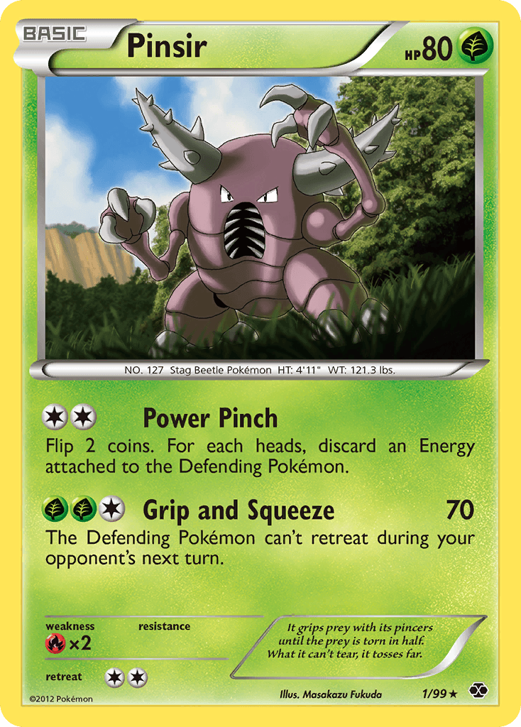 Pinsir card