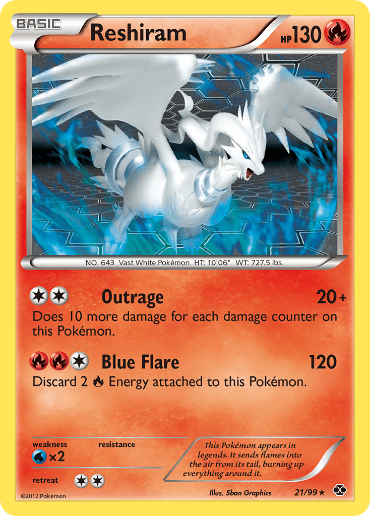 Reshiram card