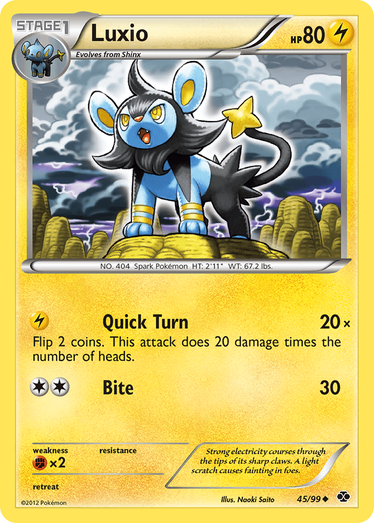 Luxio card