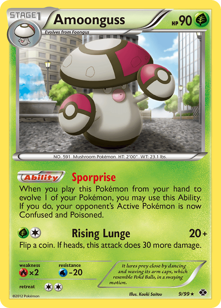Amoonguss card