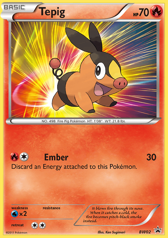 Tepig card
