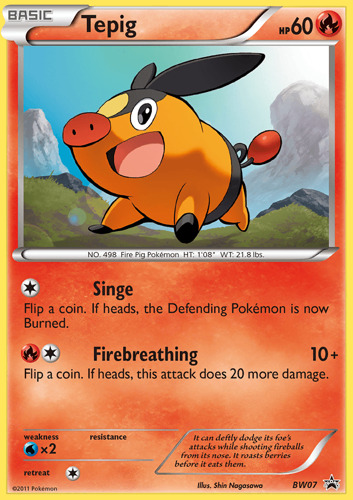 Tepig card