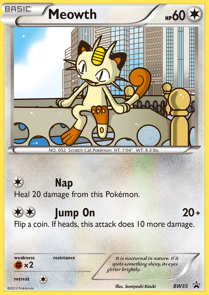Meowth card