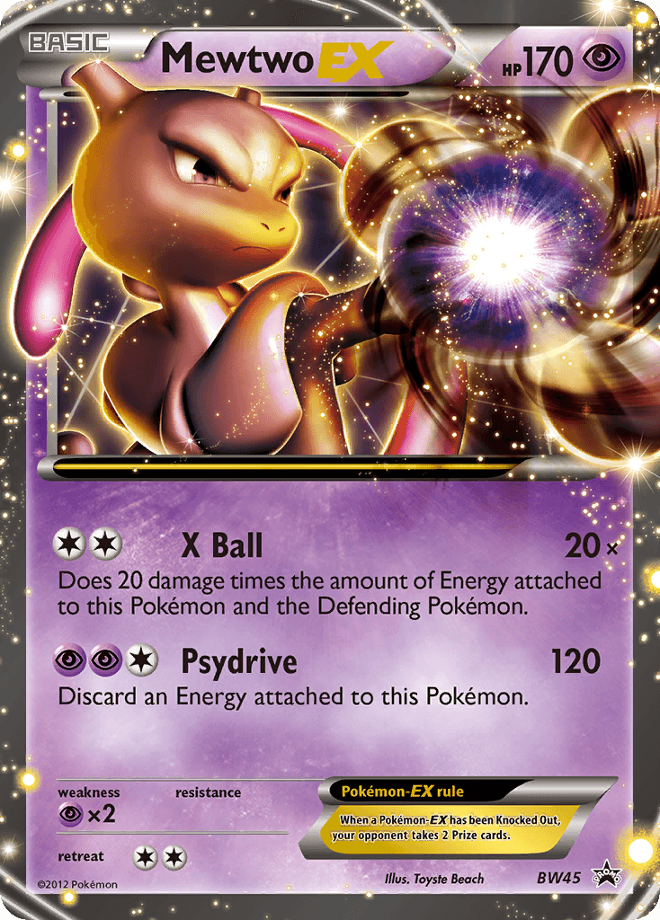 Mewtwo-EX card
