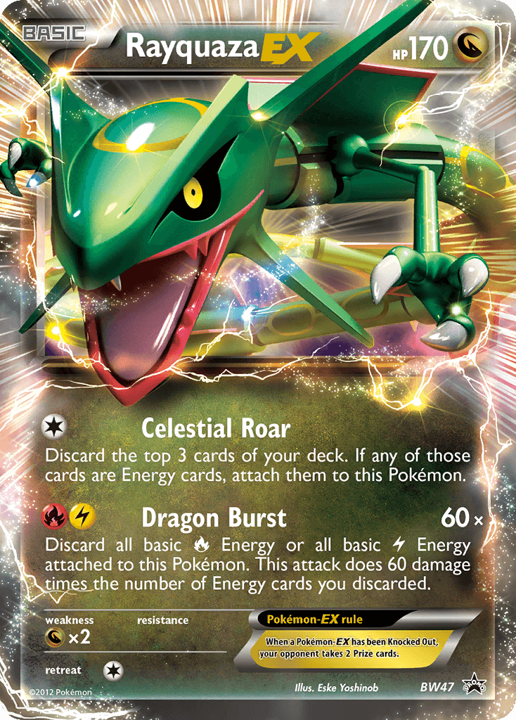 Rayquaza-EX card