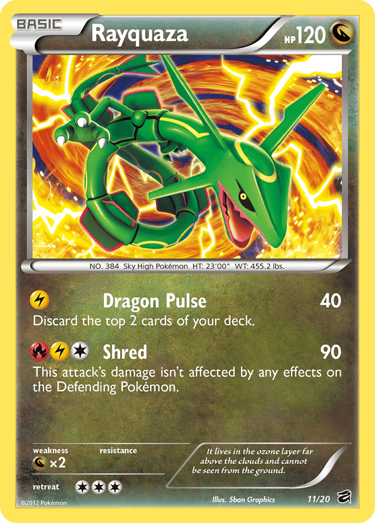 Rayquaza card