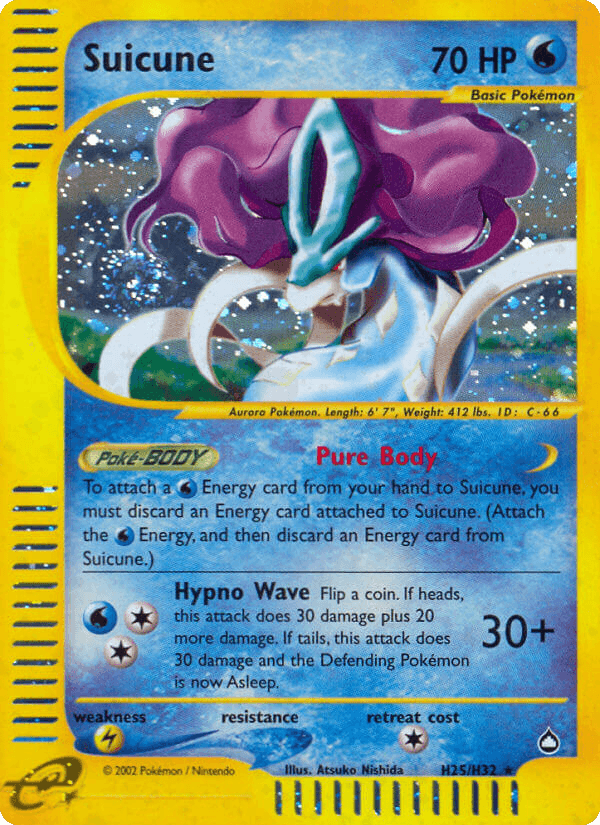 Suicune card