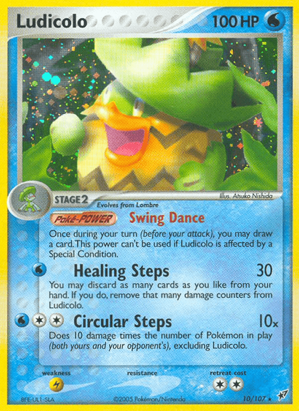 Ludicolo card