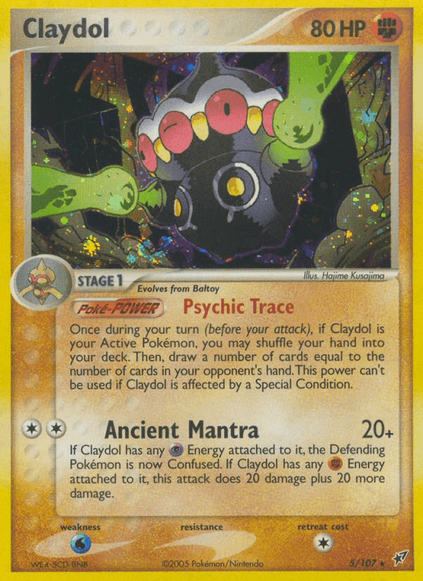 Claydol card