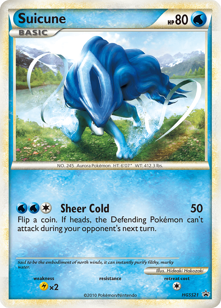 Suicune card