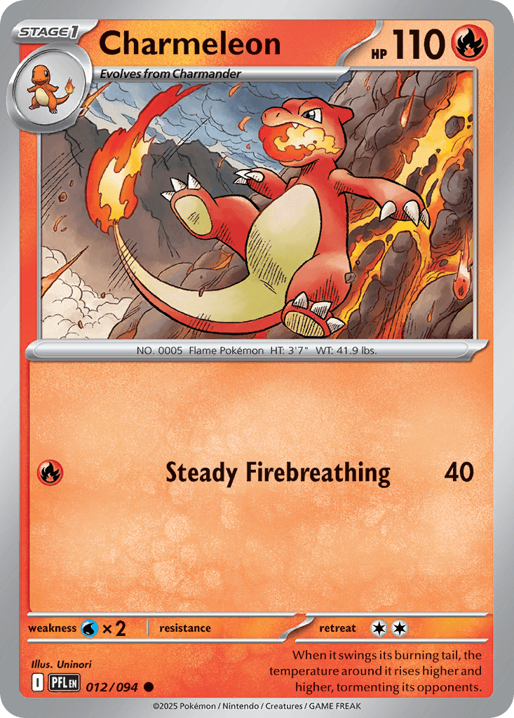 Charmeleon card