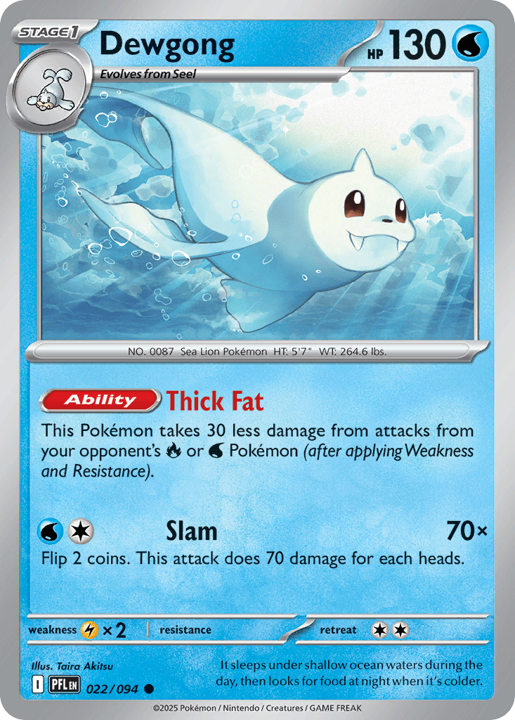 Dewgong card