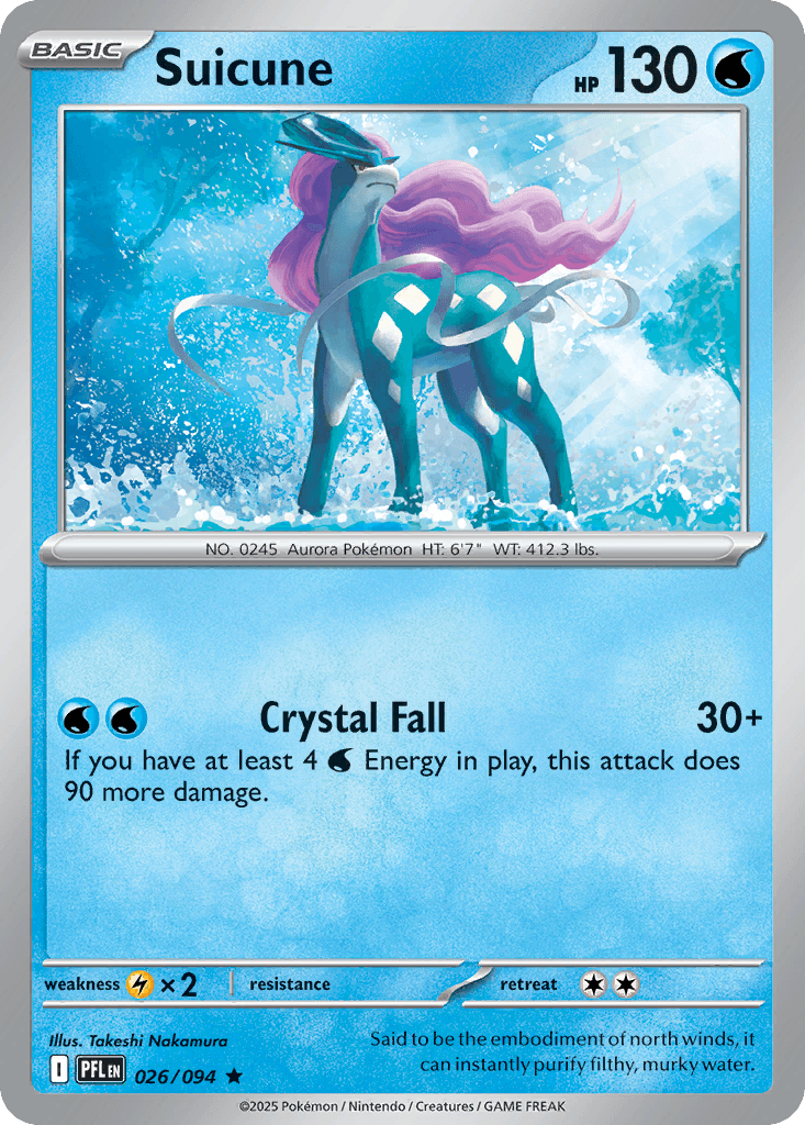 Suicune card