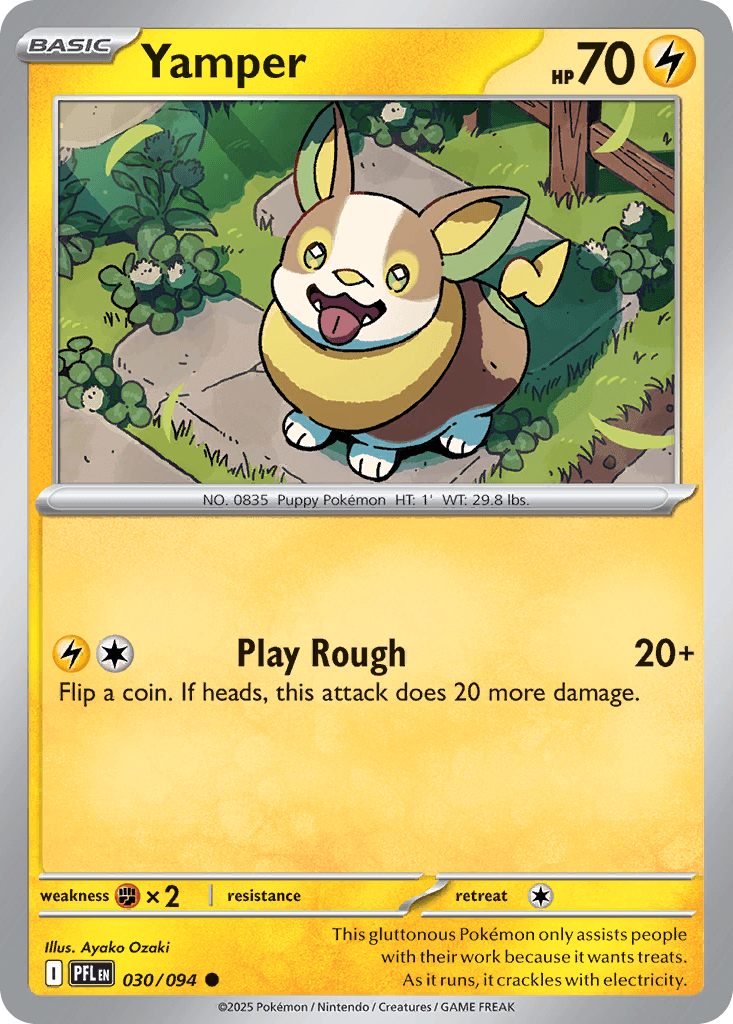 Yamper card