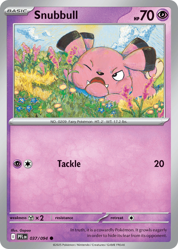 Snubbull card
