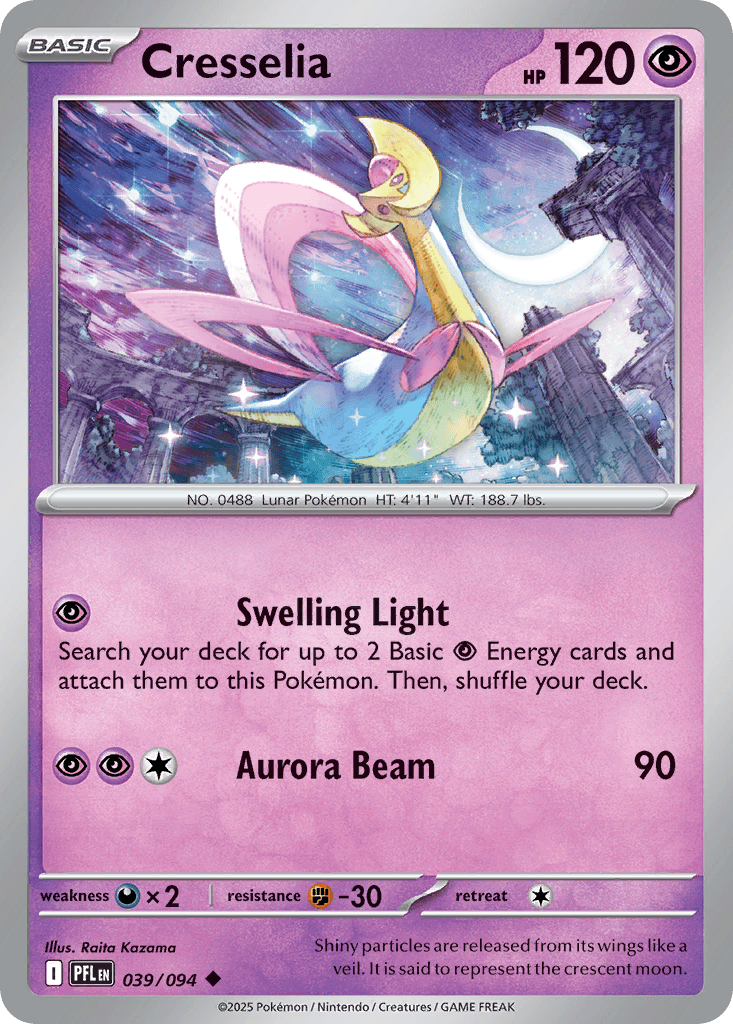 Cresselia card