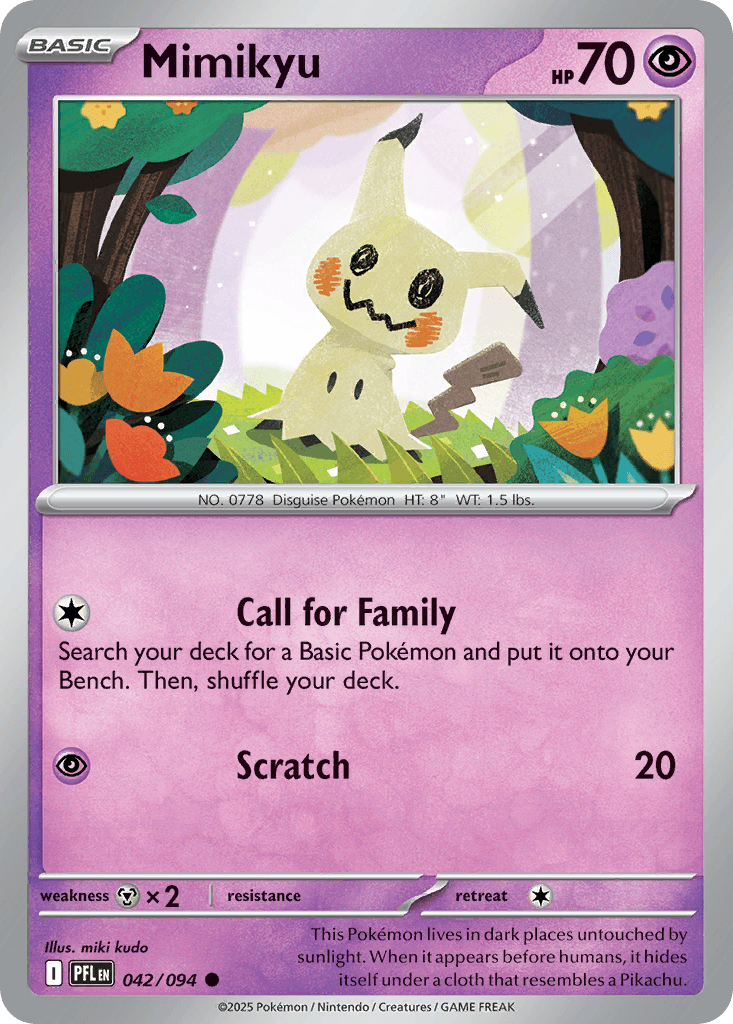 Mimikyu card