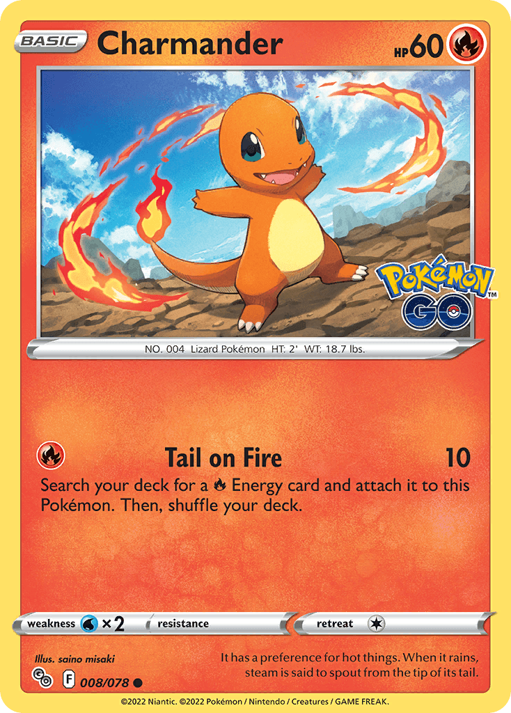 Charmander card