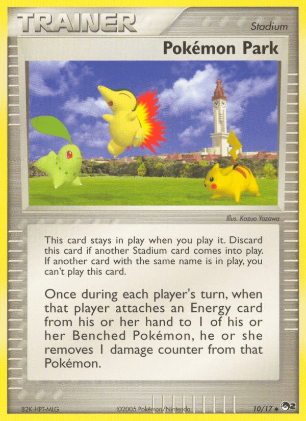 Pokémon Park card