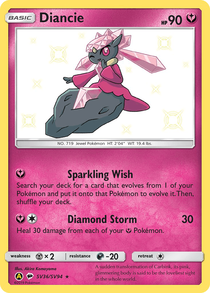 Diancie card