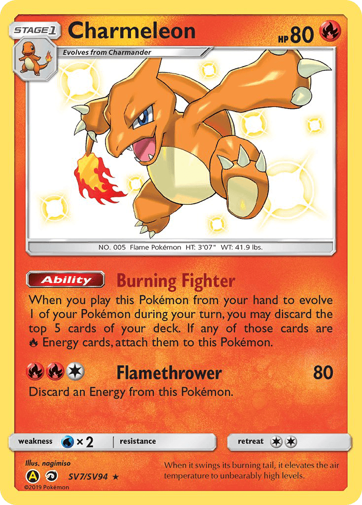 Charmeleon card