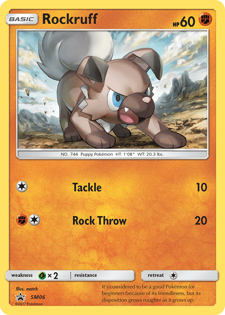 Rockruff card
