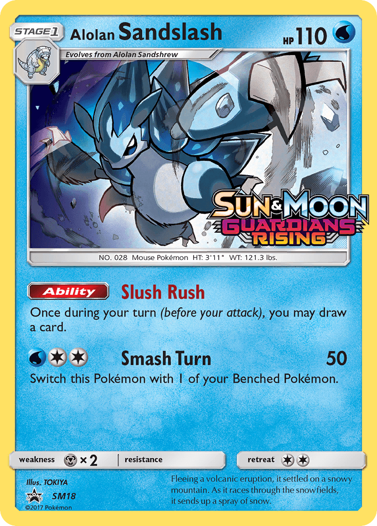 Alolan Sandslash card