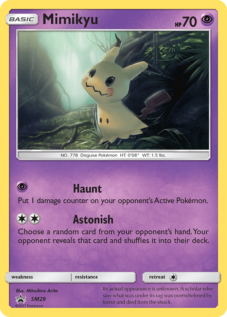 Mimikyu card