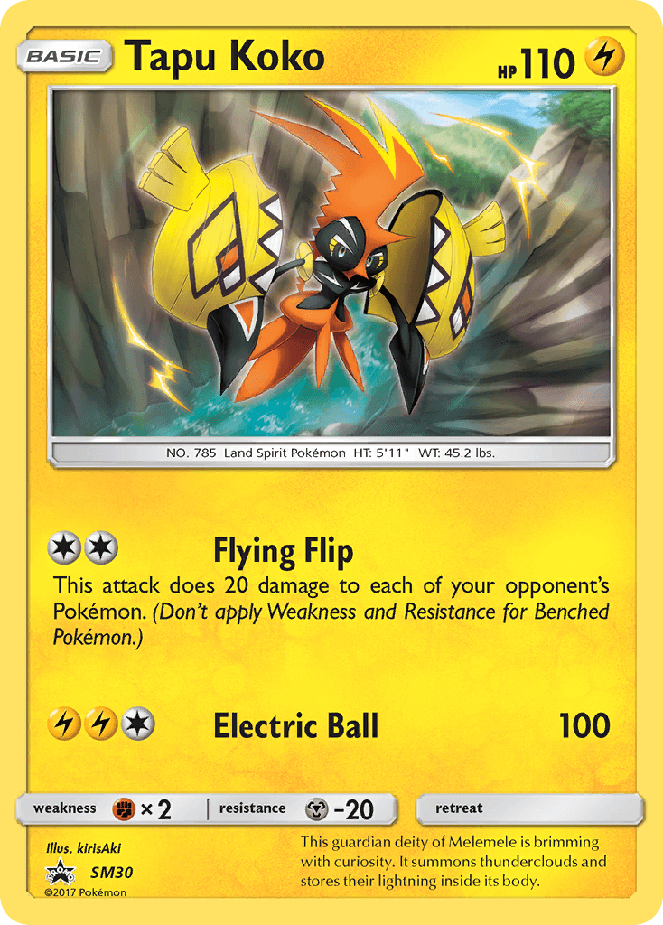 Tapu Koko card