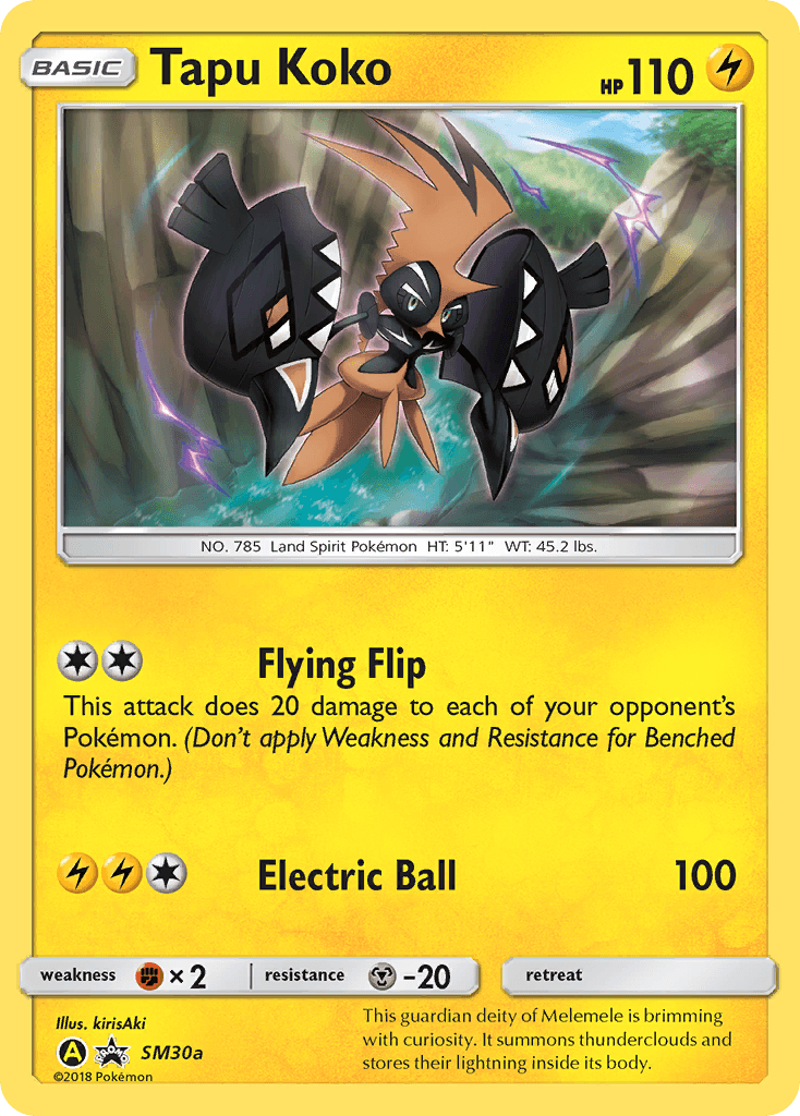 Tapu Koko card