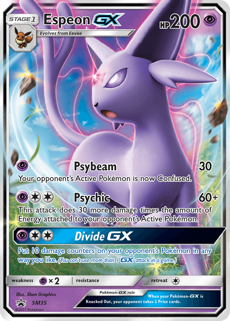 Espeon-GX card
