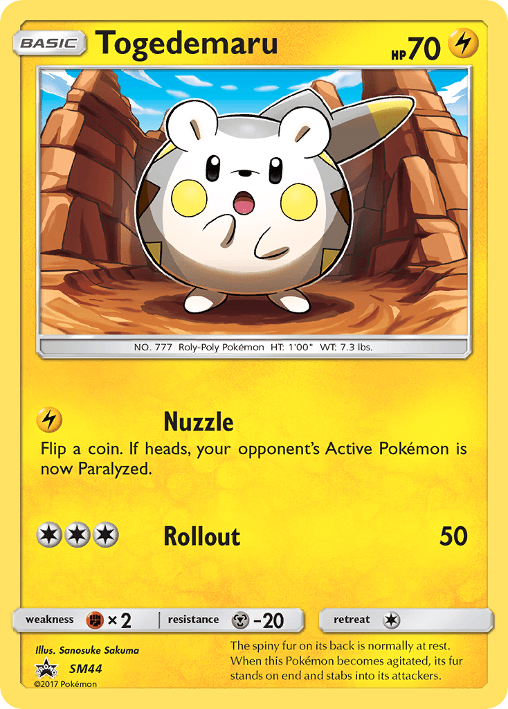 Togedemaru card