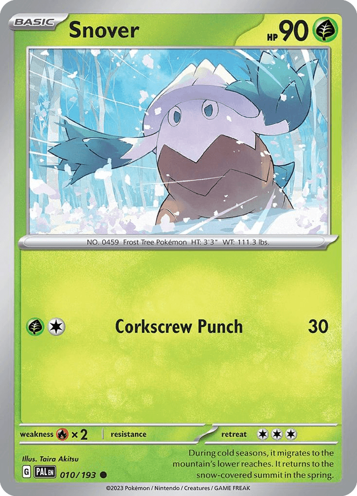 Snover card
