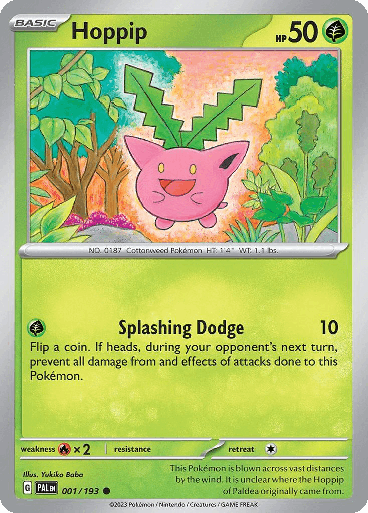 Hoppip card