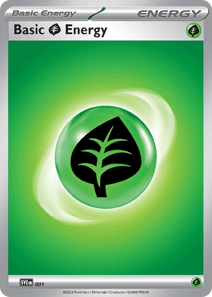 Basic Grass Energy card