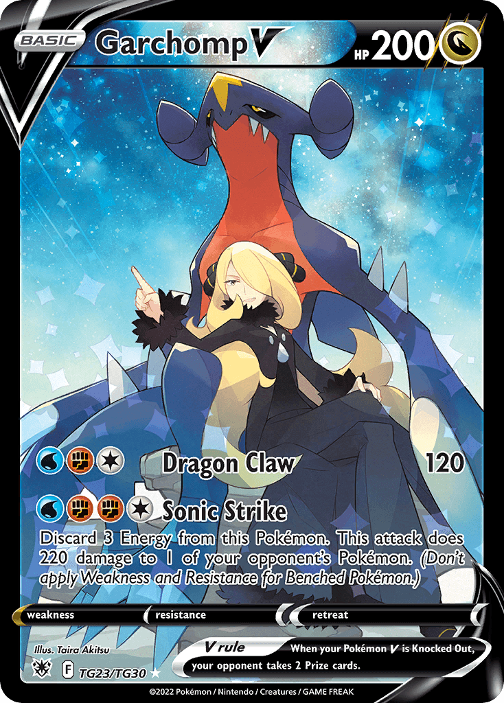 Garchomp V card