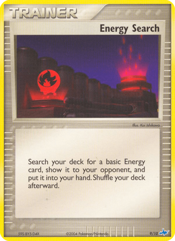 Energy Search card
