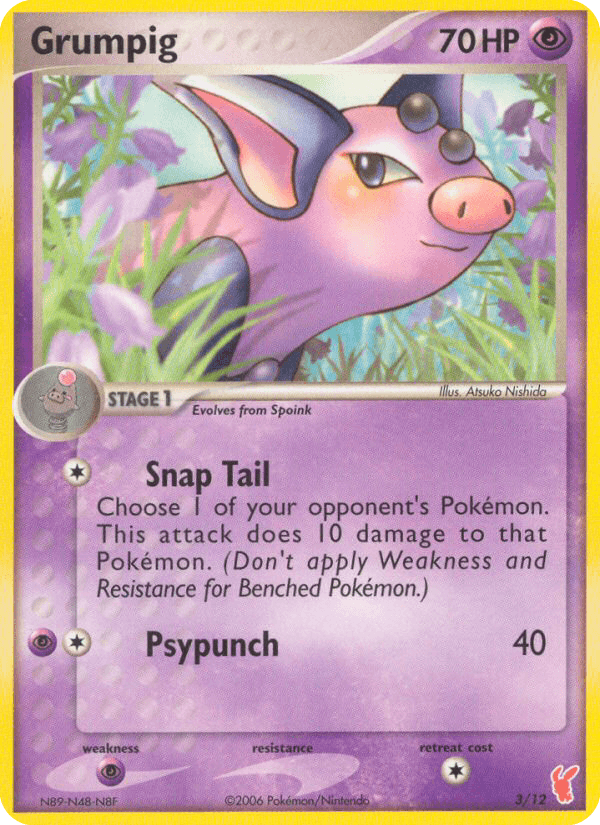 Grumpig card