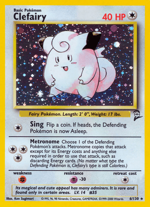 Clefairy card