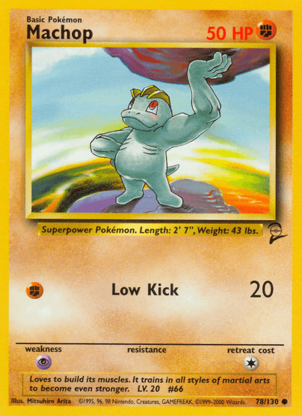 Machop card