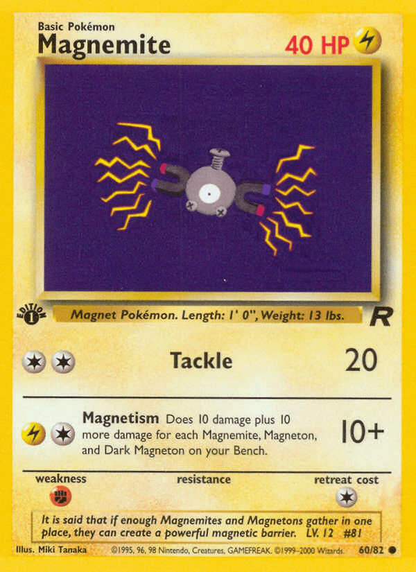 Magnemite card