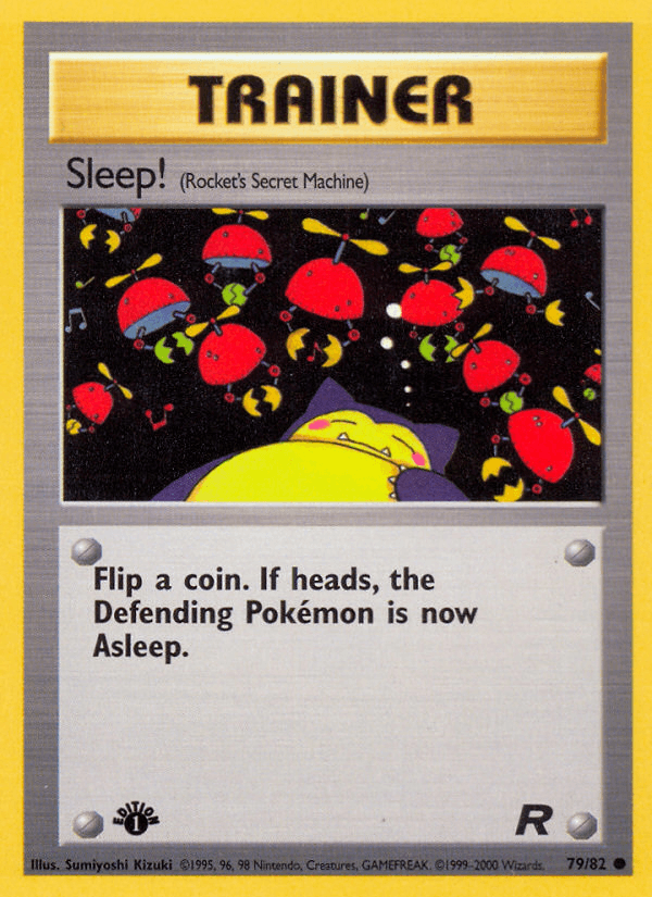 Sleep! card